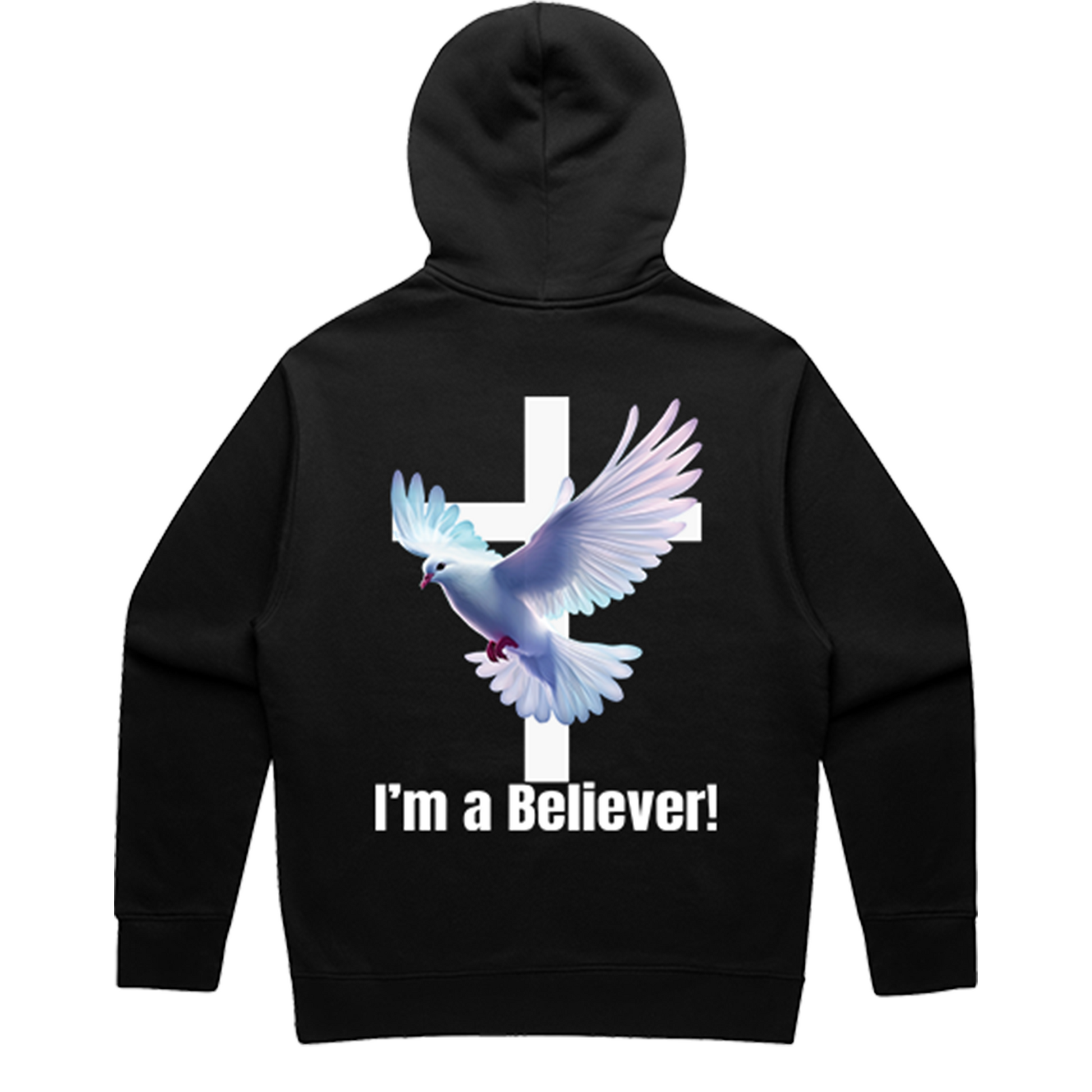 I'm A Believer Kangaroo Pocket Hoodie