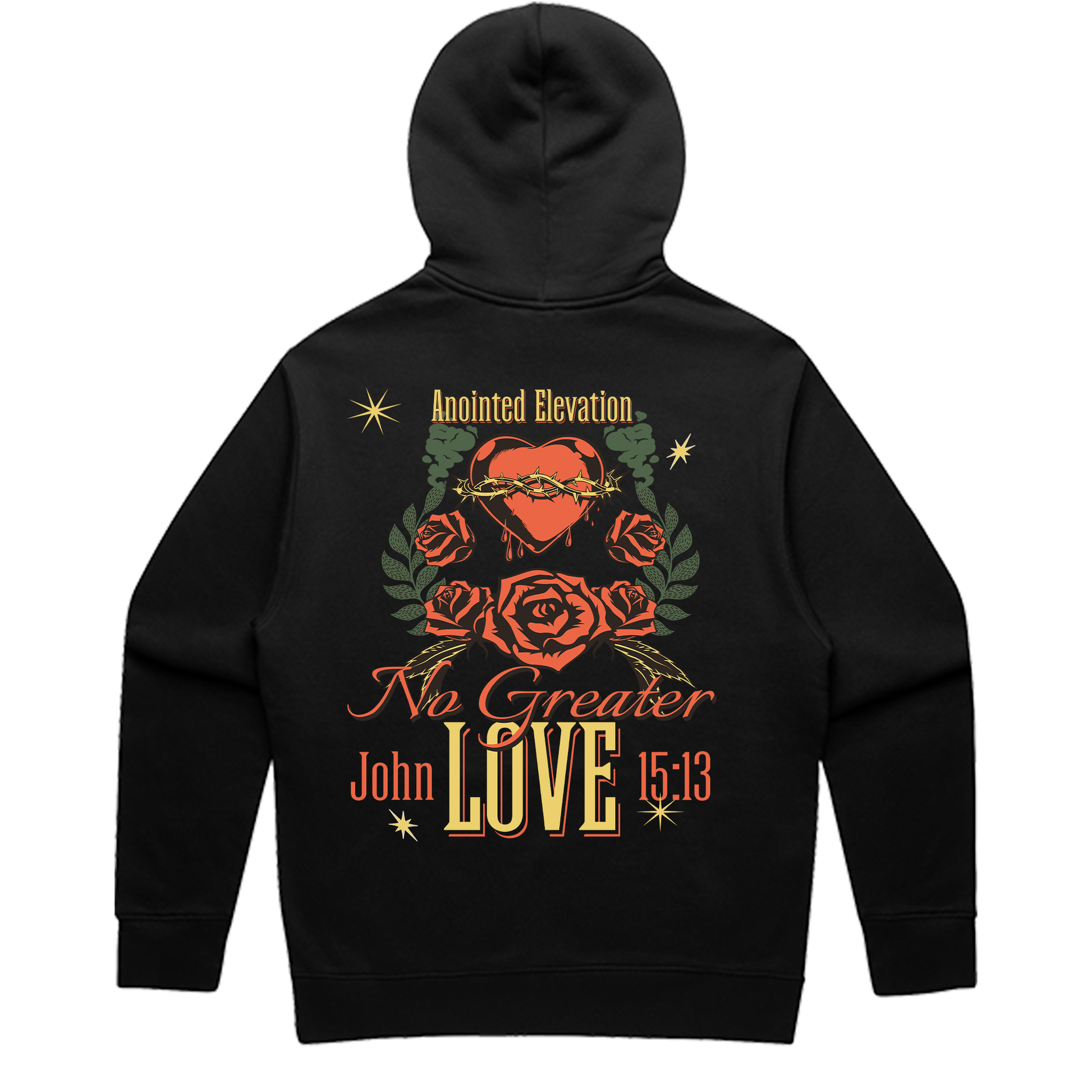 No Greater Love Kangaroo Pocket Hoodie