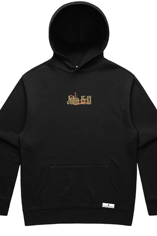 No Greater Love Kangaroo Pocket Hoodie