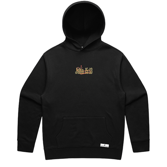 No Greater Love Kangaroo Pocket Hoodie